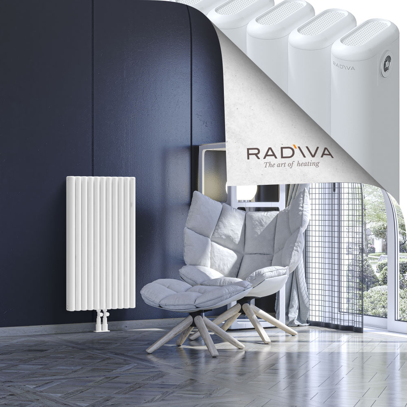 Kotto Aluminium Radiator 900x491 White