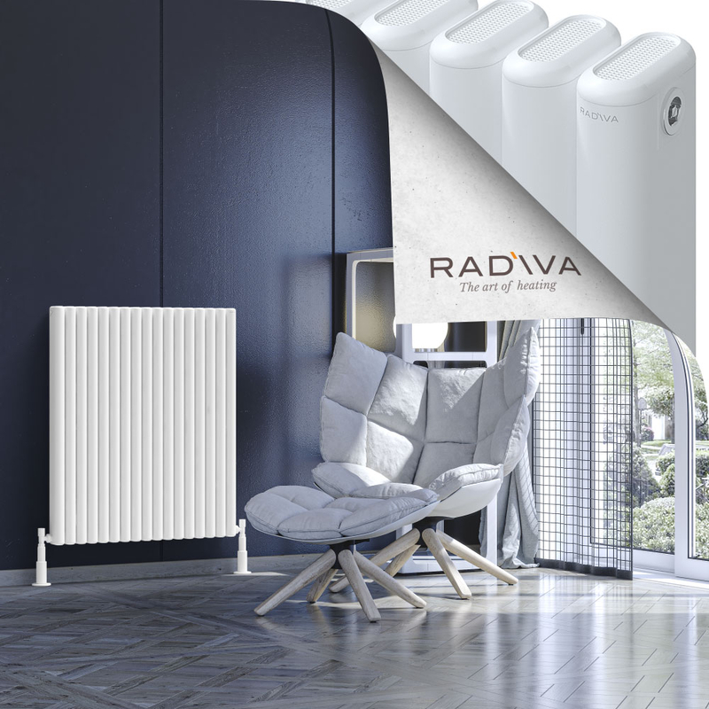 Kotto Aluminium Radiator 900x761 White