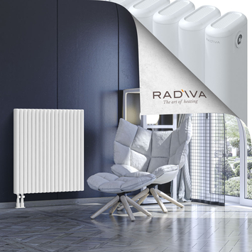 Kotto Aluminium Radiator 900x806 White - Thumbnail