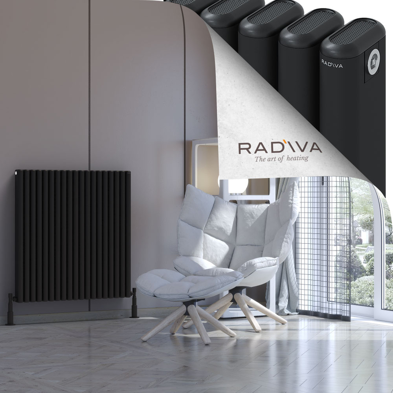 Kotto Aluminium Radiator 900x851 Black