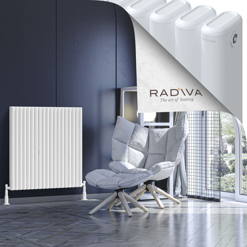 Kotto Aluminium Radiator 900x851 White