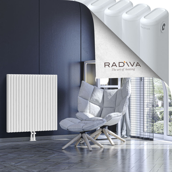 Kotto Aluminium Radiator 900x851 White - Thumbnail