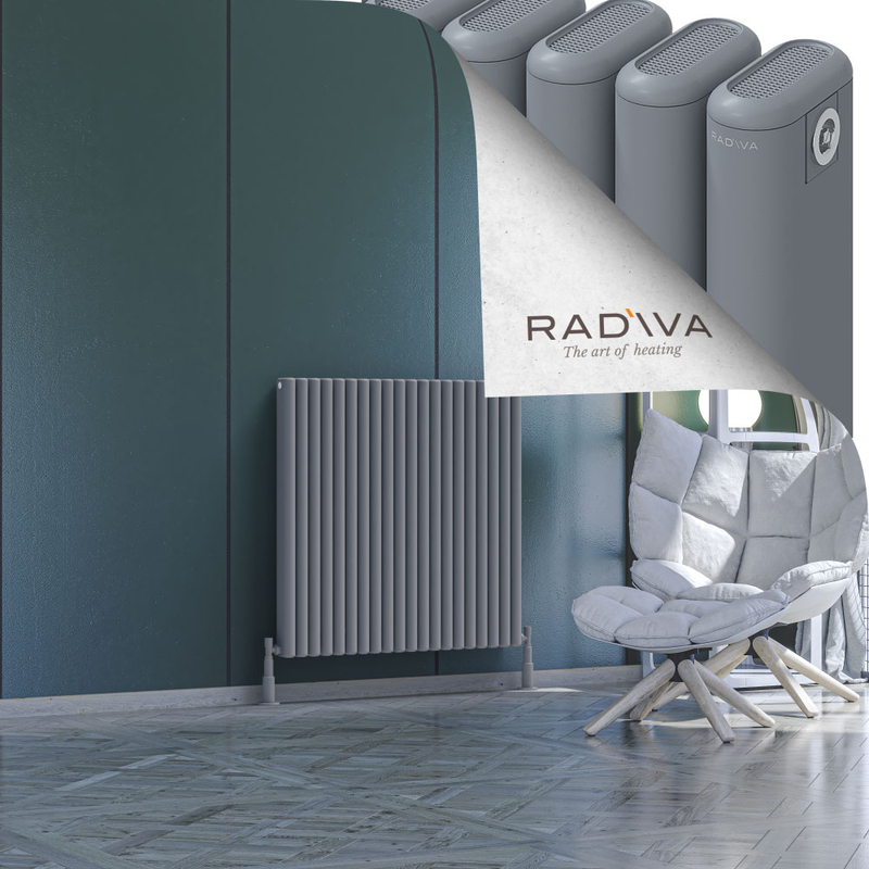 Kotto Aluminium Radiator 900x896 Grey