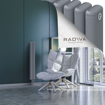 Kotto Radiateur En Aluminium 1000x131 Gris - Thumbnail