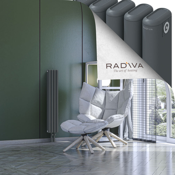 Kotto Radiateur En Aluminium 1000x176 Anthracite - Thumbnail