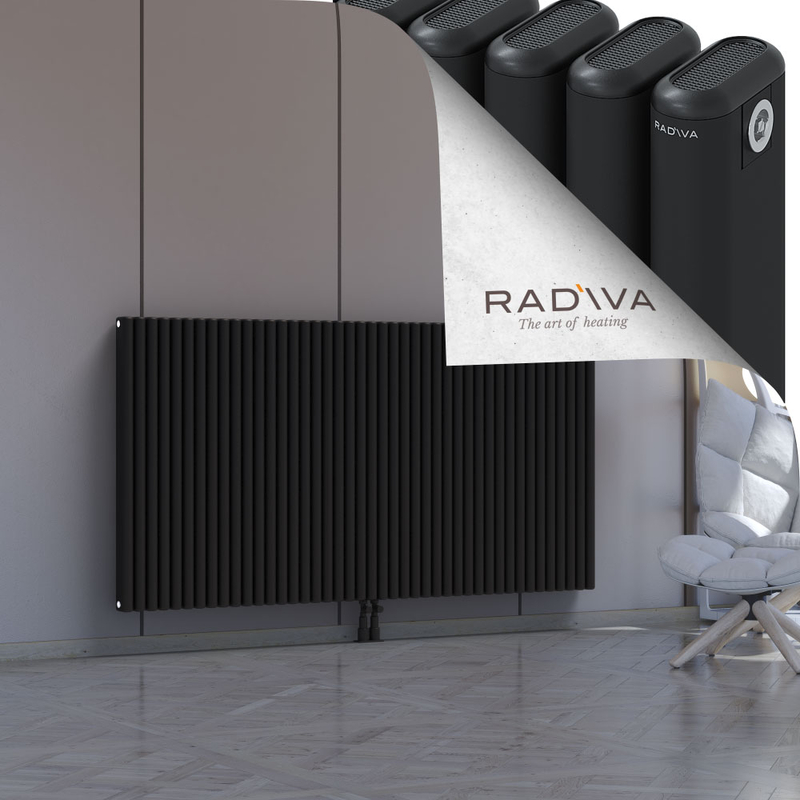 Kotto Radiateur En Aluminium 1000x1931 Noir