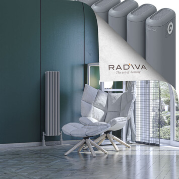 Kotto Radiateur En Aluminium 1000x221 Gris - Thumbnail