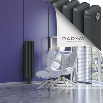 Kotto Radiateur En Aluminium 1000x266 Anthracite Foncé - Thumbnail