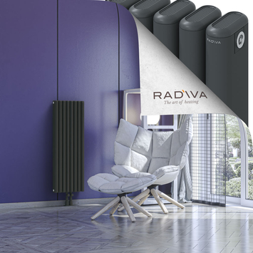 Kotto Radiateur En Aluminium 1000x356 Anthracite Foncé - Thumbnail