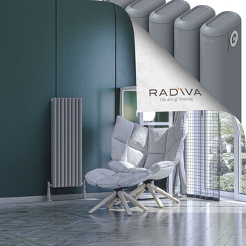 Kotto Radiateur En Aluminium 1000x356 Gris - Thumbnail