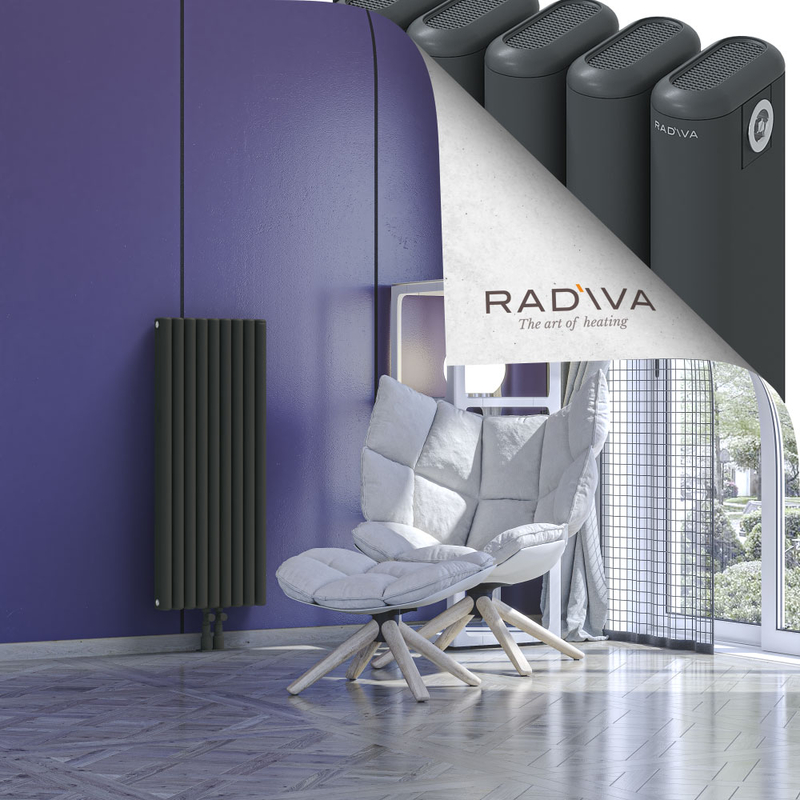 Kotto Radiateur En Aluminium 1000x401 Anthracite Foncé