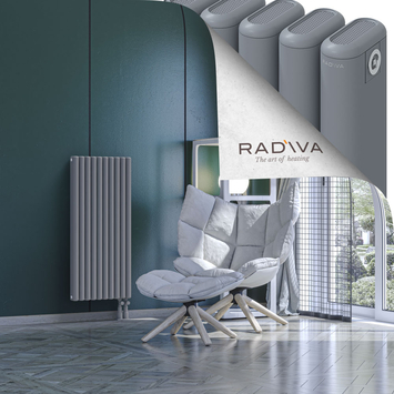 Kotto Radiateur En Aluminium 1000x446 Gris - Thumbnail