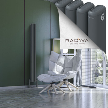 Kotto Radiateur En Aluminium 1500x131 Anthracite - Thumbnail