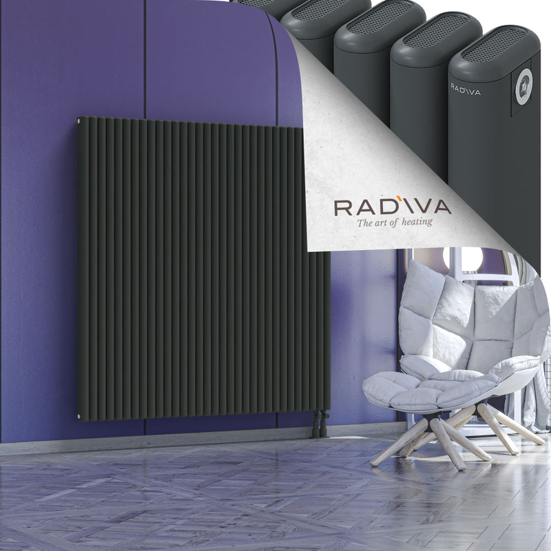 Kotto Radiateur En Aluminium 1500x1436 Anthracite Foncé