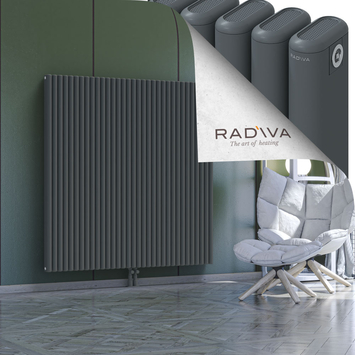 Kotto Radiateur En Aluminium 1500x1481 Anthracite - Thumbnail