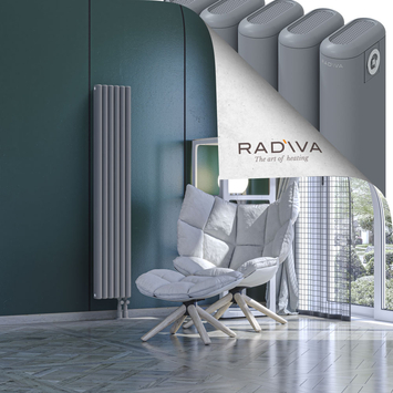 Kotto Radiateur En Aluminium 1500x266 Gris - Thumbnail