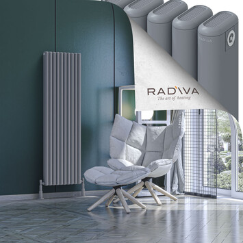 Kotto Radiateur En Aluminium 1500x446 Gris - Thumbnail