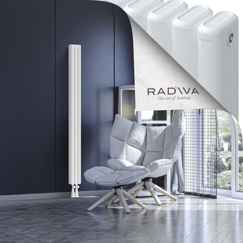 Kotto Radiateur En Aluminium 1600x131 Blanc - Thumbnail