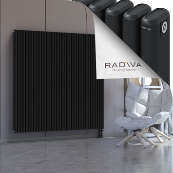 Kotto Radiateur En Aluminium 1600x1616 Noir - Thumbnail