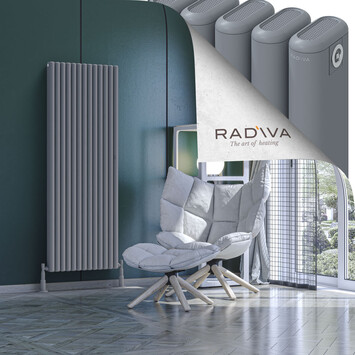 Kotto Radiateur En Aluminium 1600x581 Gris - Thumbnail