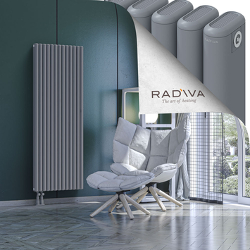 Kotto Radiateur En Aluminium 1600x581 Gris - Thumbnail