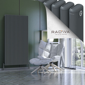 Kotto Radiateur En Aluminium 1600x806 Anthracite - Thumbnail