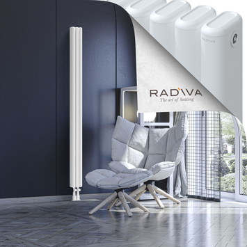 Kotto Radiateur En Aluminium 1800x131 Blanc - Thumbnail