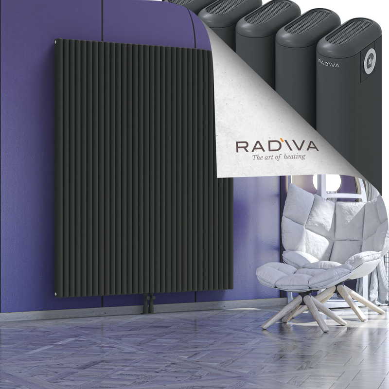 Kotto Radiateur En Aluminium 1800x1436 Anthracite Foncé