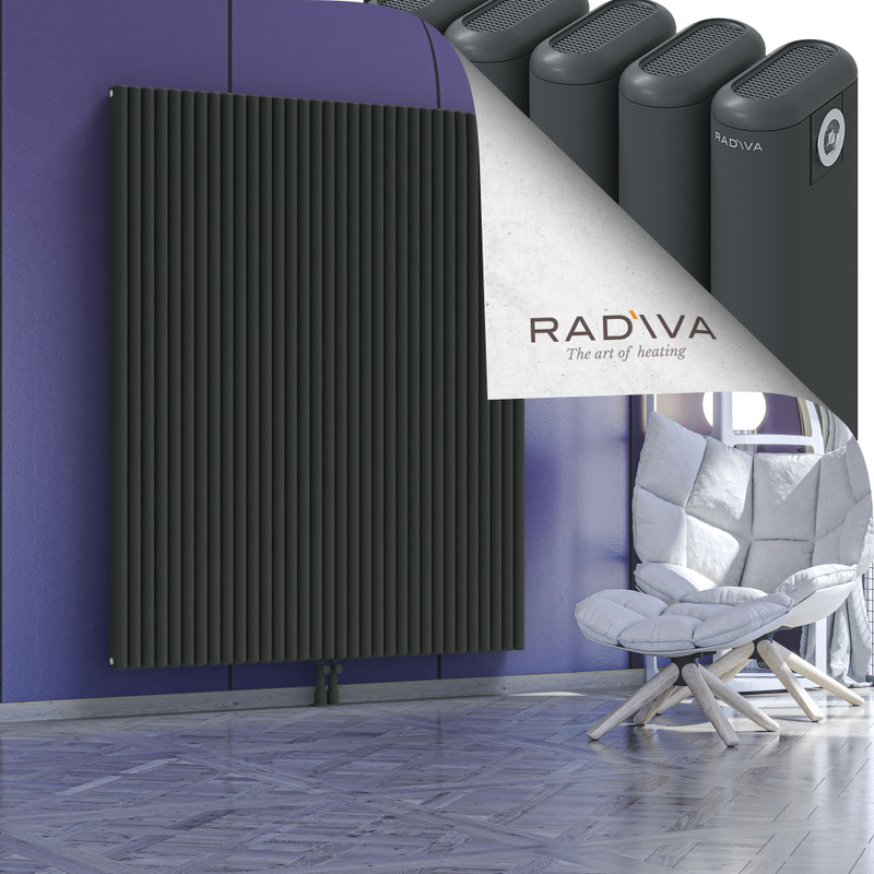 Kotto Radiateur En Aluminium 1800x1481 Anthracite Foncé