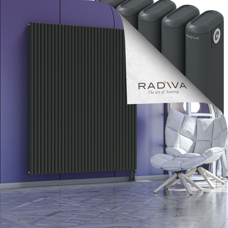 Kotto Radiateur En Aluminium 1800x1481 Anthracite Foncé