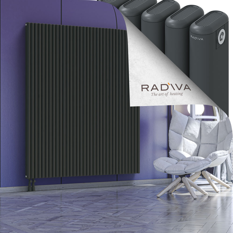 Kotto Radiateur En Aluminium 1800x1526 Anthracite Foncé