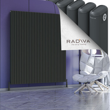 Kotto Radiateur En Aluminium 1800x1571 Anthracite Foncé - Thumbnail