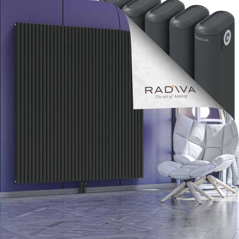 Kotto Radiateur En Aluminium 1800x1661 Anthracite Foncé