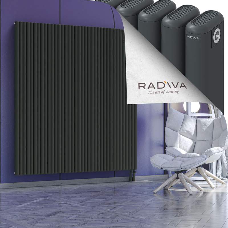 Kotto Radiateur En Aluminium 1800x1661 Anthracite Foncé