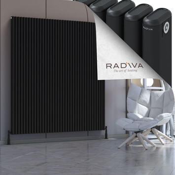 Kotto Radiateur En Aluminium 1800x1661 Noir - Thumbnail