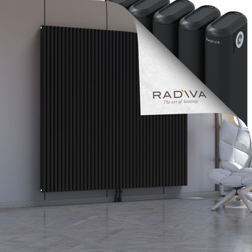 Kotto Radiateur En Aluminium 1800x1886 Noir - Thumbnail