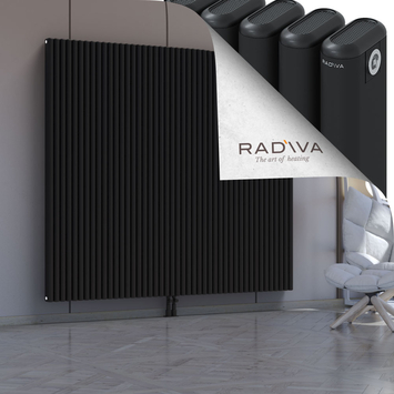 Kotto Radiateur En Aluminium 1800x2021 Noir - Thumbnail