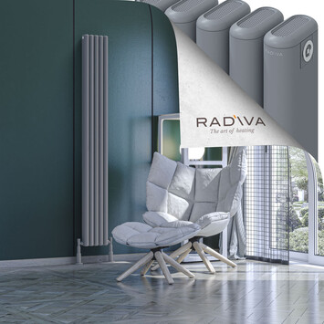 Kotto Radiateur En Aluminium 1800x221 Gris - Thumbnail