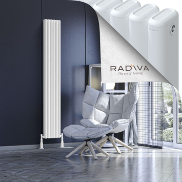 Kotto Radiateur En Aluminium 1800x266 Blanc - Thumbnail