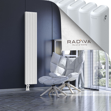 Kotto Radiateur En Aluminium 1800x311 Blanc - Thumbnail