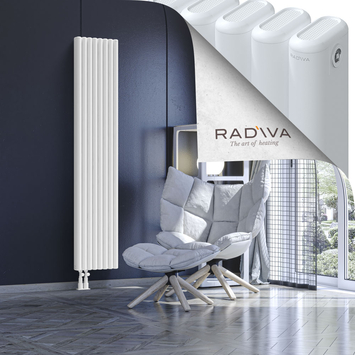 Kotto Radiateur En Aluminium 1800x356 Blanc - Thumbnail