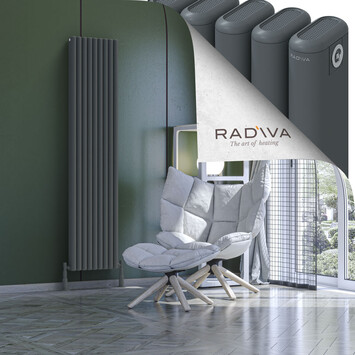 Kotto Radiateur En Aluminium 1800x401 Anthracite - Thumbnail