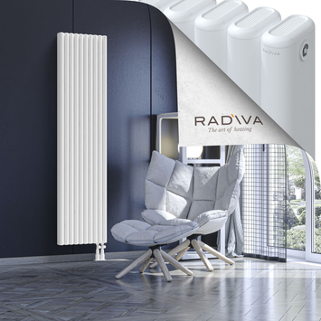 Kotto Radiateur En Aluminium 1800x446 Blanc - Thumbnail