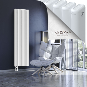 Kotto Radiateur En Aluminium 1800x491 Blanc - Thumbnail