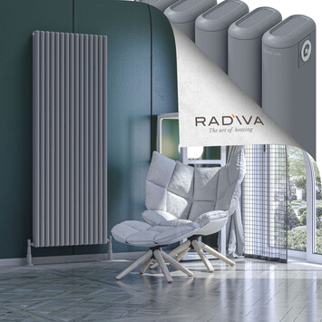 Kotto Radiateur En Aluminium 1800x671 Gris - Thumbnail