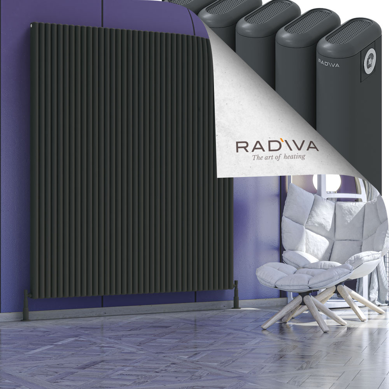 Kotto Radiateur En Aluminium 1900x1616 Anthracite Foncé