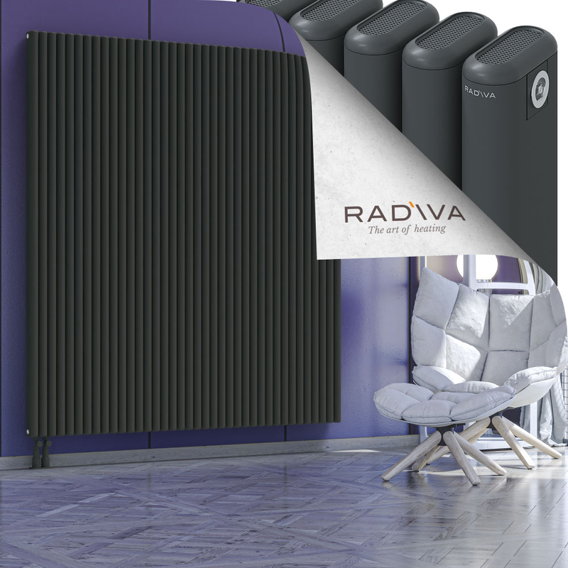 Kotto Radiateur En Aluminium 1900x1706 Anthracite Foncé