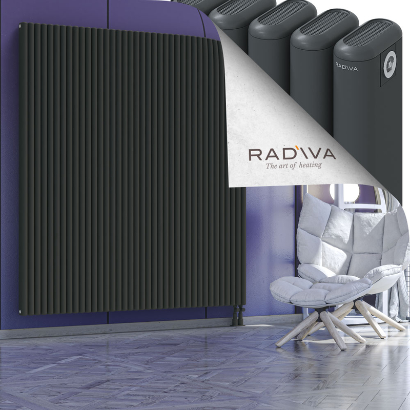 Kotto Radiateur En Aluminium 1900x1706 Anthracite Foncé