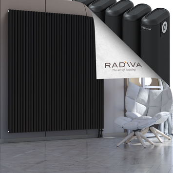 Kotto Radiateur En Aluminium 1900x1706 Noir - Thumbnail