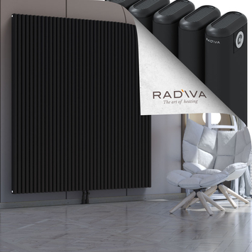 Kotto Radiateur En Aluminium 1900x1706 Noir - Thumbnail